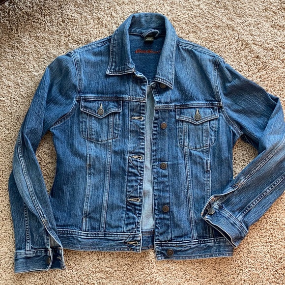 eddie bauer jean jacket